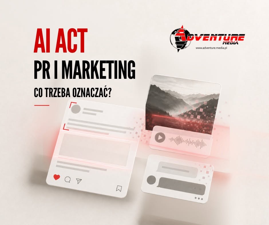 AI Act w PR i marketingu – zasady oznaczania treści wygenerowanych przez sztuczną inteligencję
